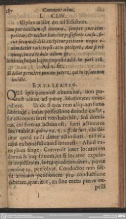 L.CLIV. Ulpianus libr. 60 ad Edictum