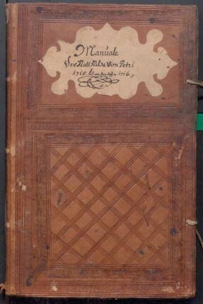 IX A 1 - Alte Stadtrechnungen (1715 - 1716)