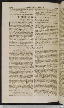 Psalmi LXXXVI. Dispositio. Confusionis deprecatio. Rege me, Deus, signo