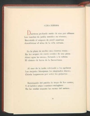 Aldea serrana