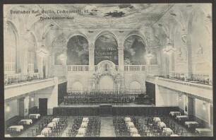 Ansichtskarte "Apollo-Concert-Saal" im Deutschen Hof, Luckauer Straße 15 [1/2]