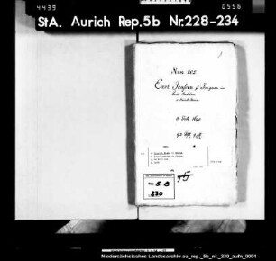 Ursprünglicher Gläubiger: Hinrich Meene zu Midlum Gläubiger im Jahre 1744: Evert Janssen zu Jemgum Höhe des Kredits bzw. der Schuld: 94 Reichstaler 9 Schaf Jahr der Aufnahme des Kredits bzw. Jahr des Entstehens der Schuld: 1698