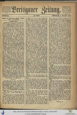 Nr. 255-279 (November 1876)