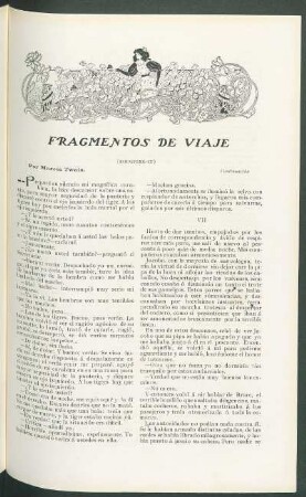 Fragmentos de viaje