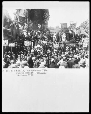 KPD-Kundgebung im Lustgarten, 01.05.1921
