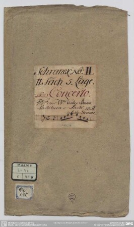 Concertos - Mus.2474-O-48a : vl (2), orch - G; GraunWV C:XIII:84