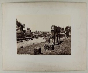 No. 1213. Strada delle Tombe. Pompei