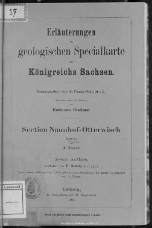 27: Section Naunhof-Otterwisch : Blatt 27