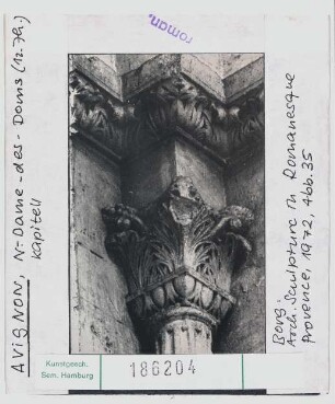 Avignon: Notre-Dame-des-Doms, Kapitell