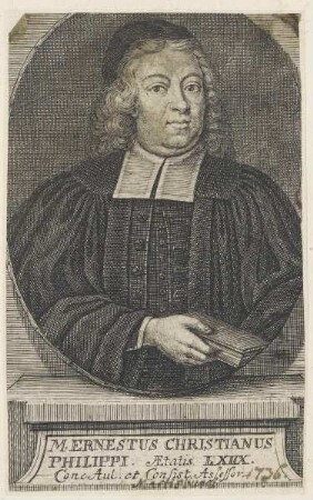 Bildnis M. Ernestus Christianus Philippi