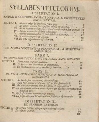 Syllabus titulorum.