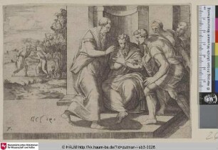 [Apostelgeschichte "Akt 9"; Scenes from the acts of the Apostles]