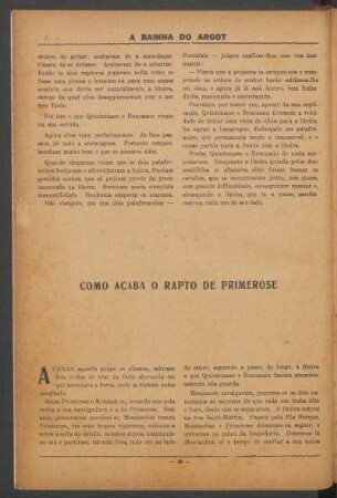 Como acaba o rapto de Primerose