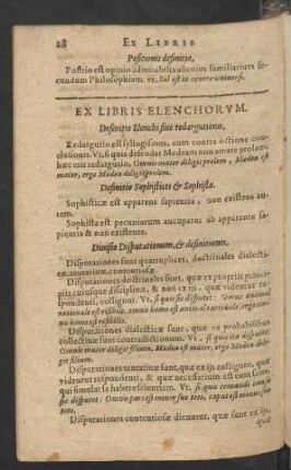 Ex Libris Elenchorum.