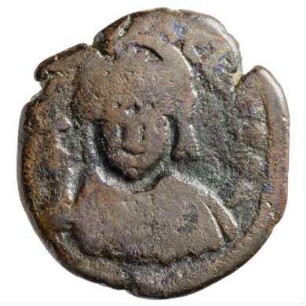 Münze, Halbfollis, 616 / 617