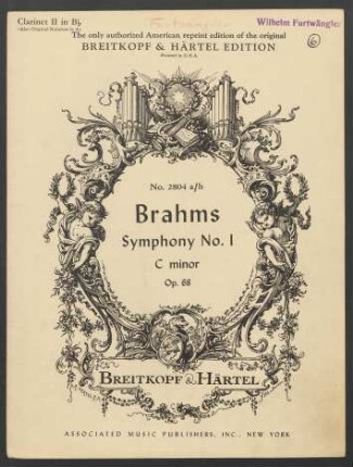 Clarinet II in Bb (also original notation in A)