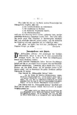 Zuwachssteuer und Schule
