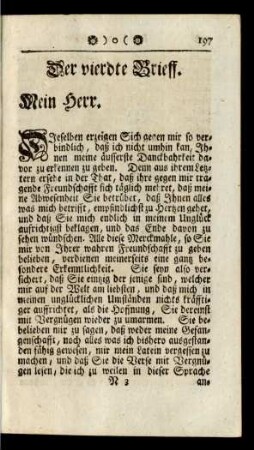 Der vierdte Brieff.