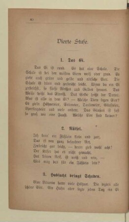 Vierte Stufe [Lesestücke]