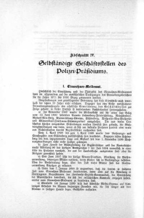 1. Einwohnermeldeamt