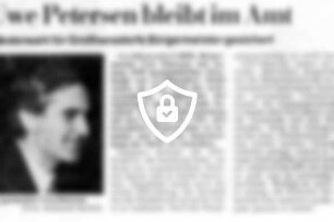 [Name maskiert] bleibt im Amt