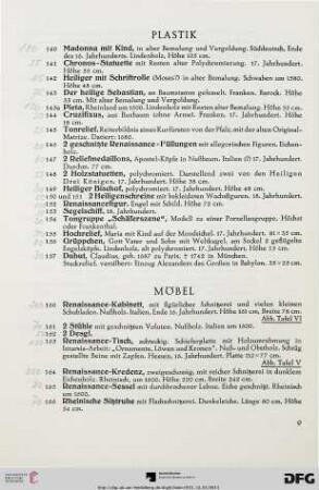 Möbel (Nr. 160-230)
