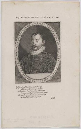 Bildnis des Octavianvs Fuggero in Kirchberg et Weissenhorn