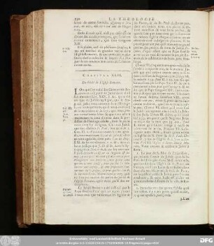 Chapitre XLII. Du Iubilé de l'Eglise Romaine.