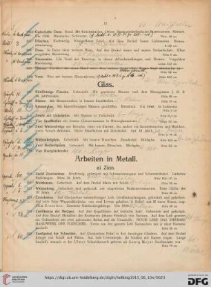 Glas (Nr. 211-219)