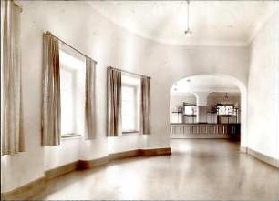 Fischer, Theodor; Heilbronn; Stadt-Theater - Blick zur Garderobe (Innenansicht)