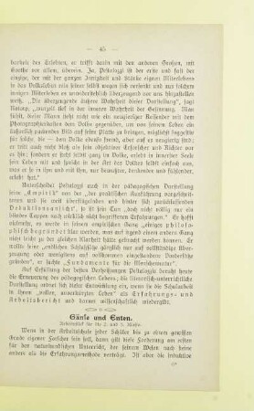Gänse und Enten