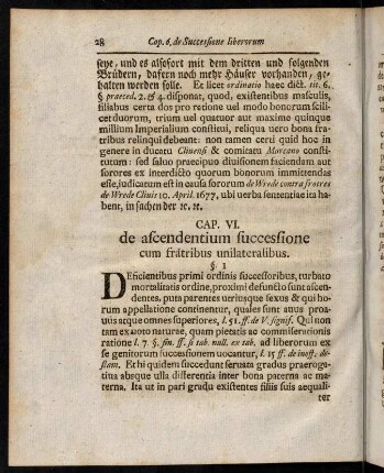28-37, Cap. VI