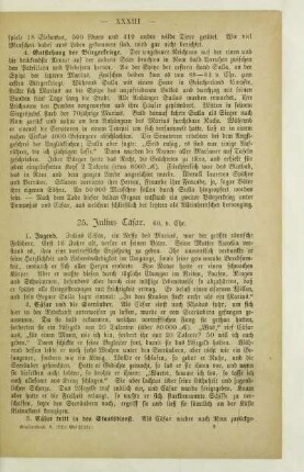 25. Julius Cäsar. 60 v. Chr.