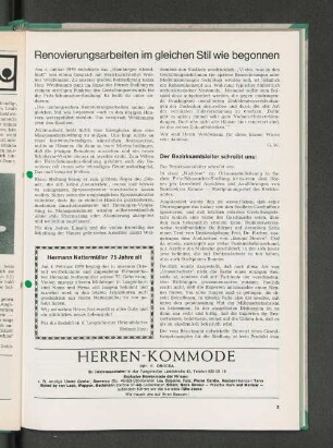 Herrmann Nattermüller 75 Jahre alt