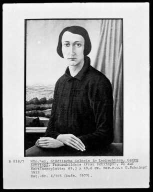Frauenbildnis (Frau Schrimpf)