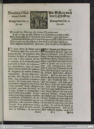 Dominica a Nativitate Christi