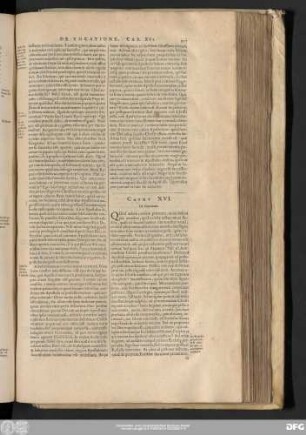 Caput XVI. De Vocatione.