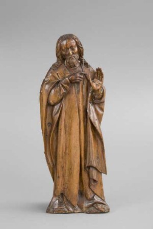 Christus, hl. Magdalena, hl. Christophorus und neun Aposteln — Christus