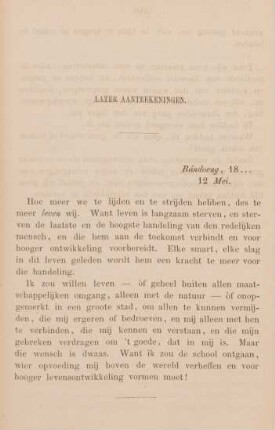 Later aanteekeningen