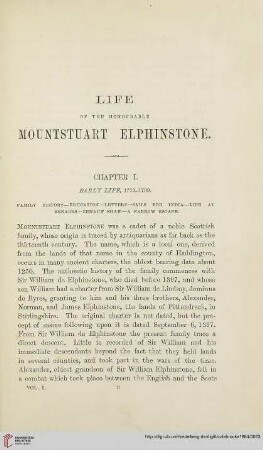 Chapter I: Early Life, 1779-1799