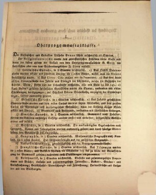 Jahresbericht von dem Königlichen Progymnasium zu Frankenthal : bekanntgemacht bei der öffentlichen Preisevertheilung. 1822