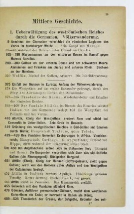 Mittlere Geschichte
