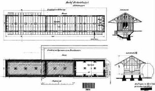 Kirchentellinsfurt: Empfangsgebäude Güterhalle Grundrisse