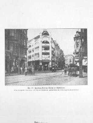 Abb 19 Hamburg-Altonaer Grenze im Stadtinnern.
