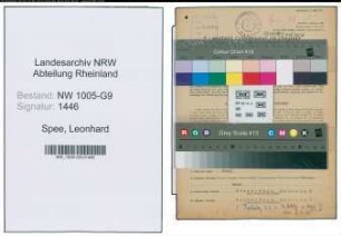 Entnazifizierung Leonhard Spee , geb. 01.07.1903 (Stukkateur)