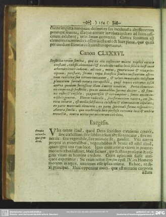 Canon CLXXXVI