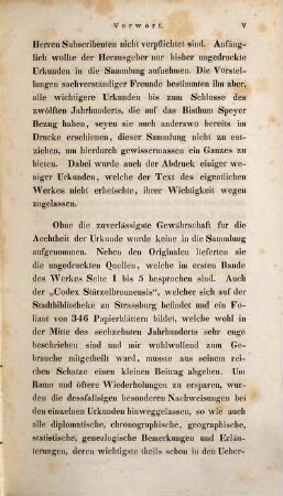 Urkundenbuch zur Geschichte der Bischöfe zu Speyer, 1. (Ältere Urkunden)
