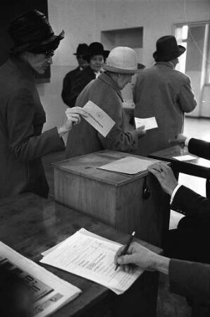 Kommunalwahl am 20. Oktober 1968.