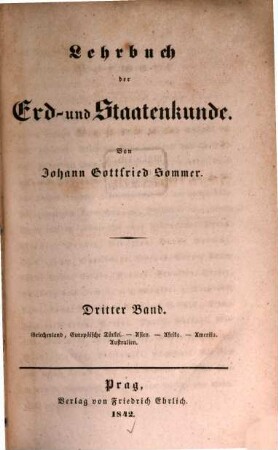 Lehrbuch der Erd- und Staatenkunde, 3