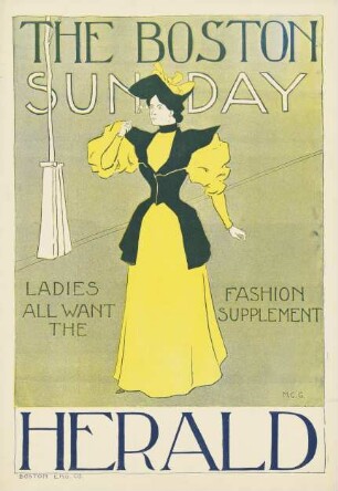 The Boston Sunday Herald. Ladies All Want The Fashion Supplement